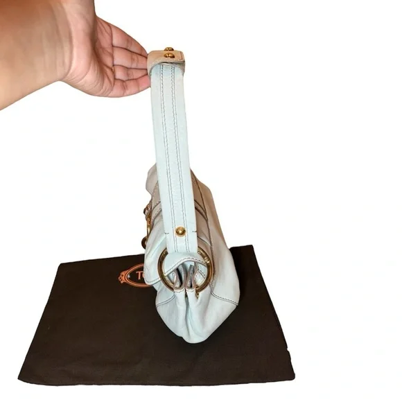 Vintage TOD’S Italian Leather Shoulder Bag - Picture 13 of 14